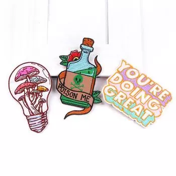 2 шт./упак. плавкая нашивка с вышивкой, гладильная нашивка для одежды, термоклеевые нашивки для курток, джинсов, рюкзак, гладильная нашивка для шитья