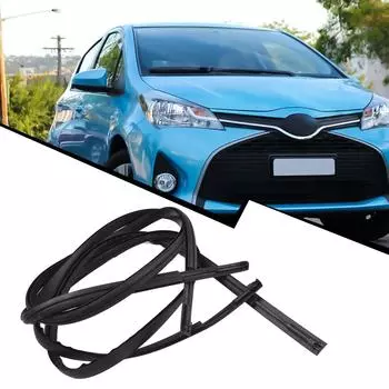 2 шт. Уплотнитель для крыши автомобиля, отделка для Toyota, Yaris Hatchback 07 - 11, боковая отделка для капота крыши, автомобильный аксессуар армия зеленый