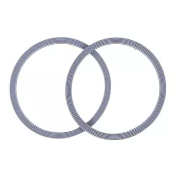 2 шт. уплотнительное кольцо для бутылки, силиконовая сменная пробка, герметичная крышка для бутылки с водой, детали для аксессуаров Owala FreeSip 20-40 унций белый