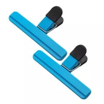 2 шт., уплотнительный зажим из материала PS, практичный дорожный портативный держатель для уплотнения еды, прищепка для одежды S розы красного