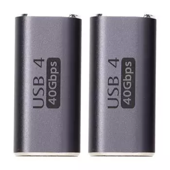 2 шт. USB C 90-градусный адаптер прямоугольный USB C Male to USB C Female адаптер разъем для мобильного телефона