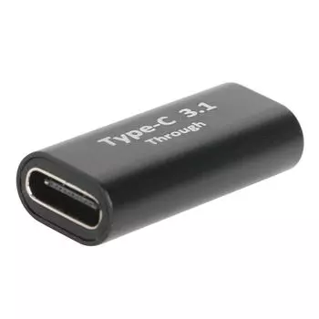 2 шт. USB C Female to USB C Female адаптер PD зарядка данных синхронизация конвертер