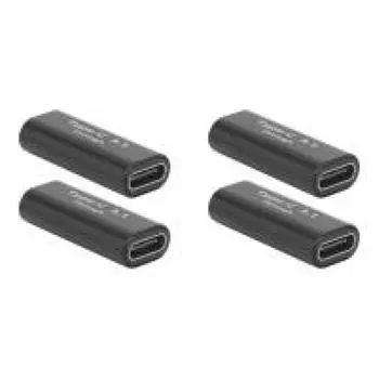 2 шт. USB C Female to USB C Female адаптер PD зарядка данных синхронизация конвертер