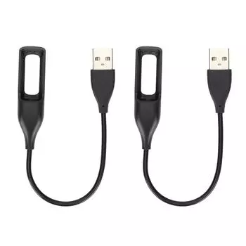 2 шт. USB-кабель для зарядки беспроводных смарт-часов Fitbit Flex
