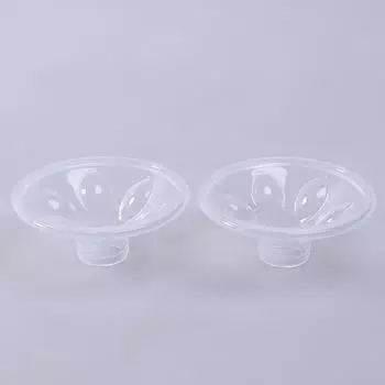 2 шт. Ушион для ручных/электрических молокоотсосов силиконовый универсальный грудное вскармливание One Size