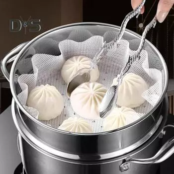 2 шт. устойчивые к растяжению противни для выпечки, двусторонние прочные вкладыши для выпечки кондитерских изделий на пару S