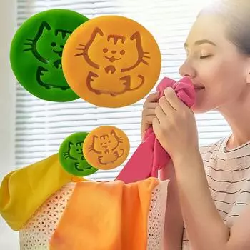 2 шт., устройство для удаления волос с милыми домашними животными, ловушка для стиральной машины, многоразовые ловушки для шерсти домашних животных, ворса для собак, мяч для стирки, аксессуары для ванной комнаты 2Pcs зелёный