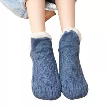 2 шт., утепленные носки для взрослых и детей, мягкие дышащие носки, чулочно-носочные изделия, согревающие, для спальни, гостиной, общежития 35 to 39