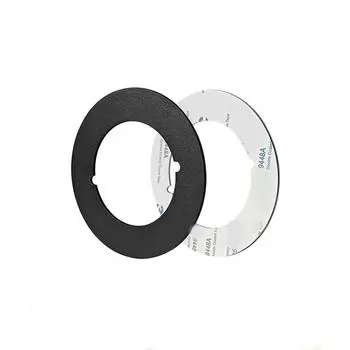 2 шт. утолщенная армирующая крышка наполнитель шарнира шариковый замок монтажная пластина ручка фиксатор Round -Black