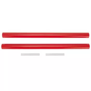 2 шт. V-образная распорка для решетки радиатора BMW E60 E65 E66, накладки на переднюю решетку, аксессуары для украшения автомобиля, сменные наклейки CHINA