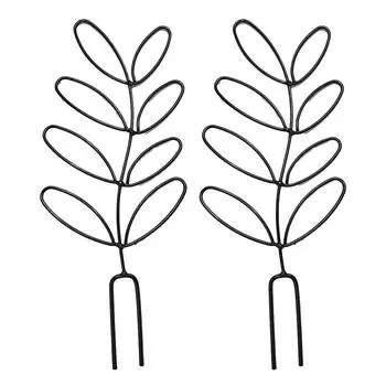 2 шт. Вьющиеся растения могут грациозно подниматься Прочный и легкий набор из 2 шт. Темно-зеленых квадратов Подходит regular style,2 sets