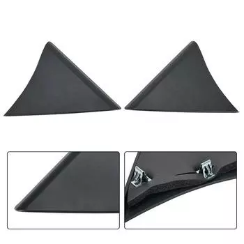 2 шт. Верхняя отделочная панель передней двери левая и правая для SILVERADO для Yukon 07-13 25857289 декоративная верхняя пластина двери автомобиля 230x190x170 мм CHINA