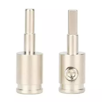 2 шт. Входной редуктор усилителя 0 калибра на 4 калибра латунный редуктор заземления мощности для автомобиля универсальный