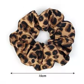 2 шт. Винтажная резинка для волос с леопардовым принтом, эластичная резинка для хвостика, эластичная повязка на голову, веревка, женские, для девочек, креативные модные аксессуары для волос