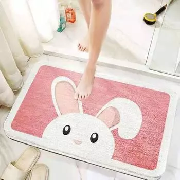 2 шт. Впитывающий коврик для пола в ванную комнату, нескользящий коврик для двери туалета, бытовой коврик для ног, дверной ковер 40*60CM