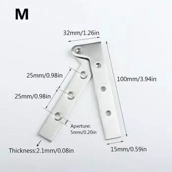 2 шт. Врезные скрытые петли Петли-шарниры с демпфированием «Куриный клюв» Невидимые дверные петли-шарниры Дверь M