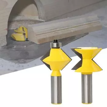 2 шт. Высококачественный прочный фрезерный станок для деревообработки 44198, фрезерный станок для работы с твердым хвостовиком