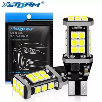 2 шт. W16W светодиодная лампа T15 Led Canbus OBC без ошибок 920 921 912 лампа 3030SMD автомобильные фонари заднего хода резервный стоп 6000K белый DC 12 В
