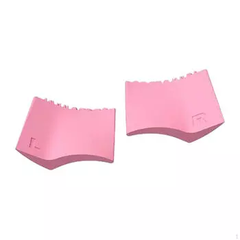 2 шт. в 1 силиконовый штамп для ресниц портативный инструмент для профессионалов и новичков розовый