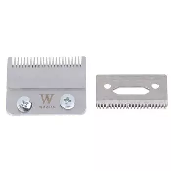 2 шт. W-2 Profession 2-Gat, сменное лезвие для стрижки, триммер 440C, подвижное лезвие серебряный