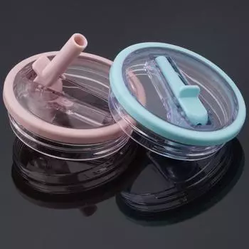 2 шт. в упаковке 40 унций стакан с откидной крышкой-соломинкой, сменная герметичная крышка-соломинка для стакана