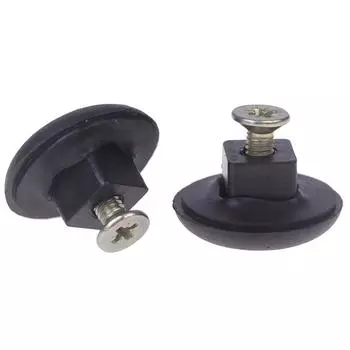 2 шт. в упаковке, автомобильные зажимы для окон, винты для крепления окон с винтами для Partner Berlingo Syngergie 2839777 857379 чёрный