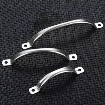 2 шт. в упаковке из нержавеющей стали, ручки для дверей, ручки для шкафов, серебряные ручки для ящиков, кухня 4inch