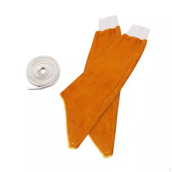 2 шт. в упаковке, нарукавники из искусственной кожи для работы на открытом воздухе и сварочных работ Style B