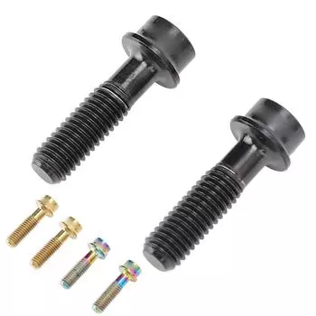 2 шт. болты винт M5x18 мм титановый сплав высокая твердость мелкая резьба тормозной рычаг винт для Mountai Black