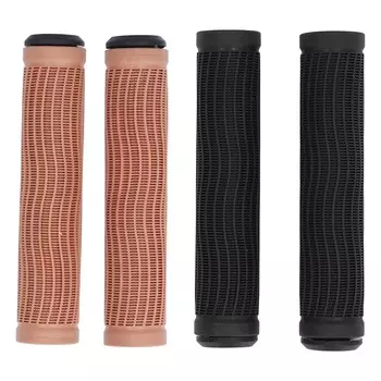 2 шт. велосипедные ручки, противоскользящие резиновые ручки для руля, эргономичные сменные велосипедные ручки для Black