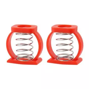2 шт. велосипедный шарнир зажим пружина велосипедный шарнир C пряжка параллелизатор пружина (красный)