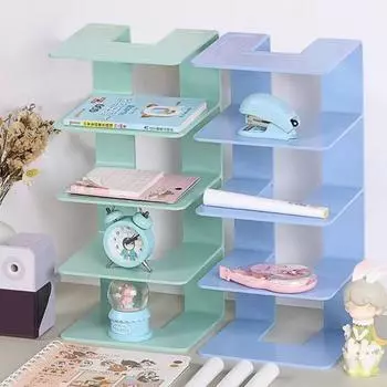 2 шт. вертикальная полка для хранения книг, полка с гладкими краями, без заусенцев, прочная несущая сумка, разделитель для книг, держатель