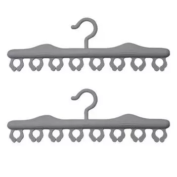 2 шт. вешалки для сушки носков, прищепки, прочные ветрозащитные вешалки для сушки нижнего белья, вешалки для сушки носков розовый