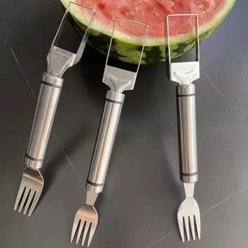 2 шт. вилка для нарезки арбуза резак для арбуза слайсер инструмент