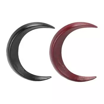 2 шт., вилка для волос с изображением Луны, ручная резная вилка для волос в форме Луны, деревянная заколка для волос с изображением Луны, аксессуары для укладки волос для женщин