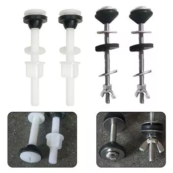 2 шт. винты для сиденья унитаза, крепежный винт для разделенного резервуара для воды, сменные винты для сиденья унитаза, установка резервуара для воды, аксессуары для ванной комнаты