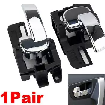 2 шт. внутренняя дверная ручка для Nissan Hacker 2007 2008 2009 2010 2011 2012 2013 левая и правая передняя задняя 80670JD00E 80671JD00E чёрный