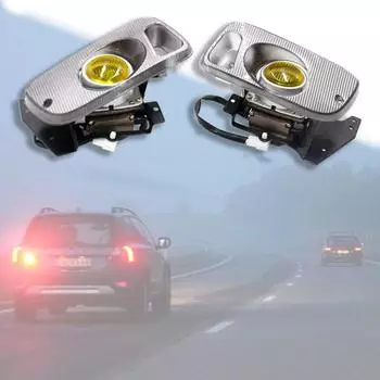 2 шт. водонепроницаемые передние противотуманные фары автомобиля галогенные фары для Honda Civic 1992-1995 гг. белый