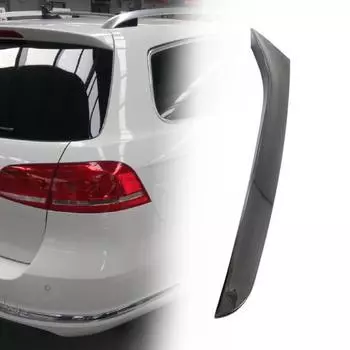2 шт. водонепроницаемый прочный яркий спойлер против царапин на заднее окно, черный боковой спойлер на крыло для VW
