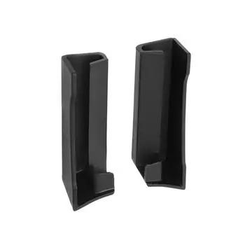 2 шт., водосточный желоб для крыши автомобиля, удлинитель для дождевой воды для Jeep Wrangler JK 2018-2024, внешний канал отвода дождевой воды для автомобиля