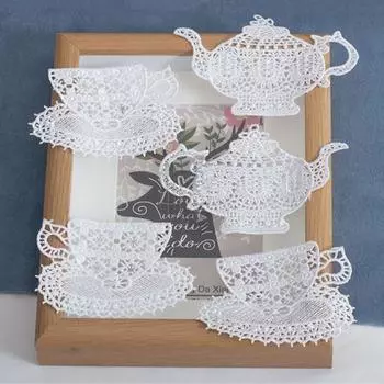 2 шт. вязаная крючком салфетка полая подставка под чашку салфетка кружево подставка украшение стола 2pcs