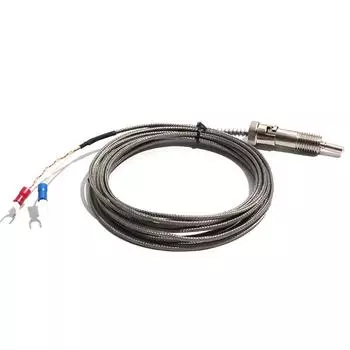 2 шт. WRNT-01 1-5 м K тип пружина сжатия экранированный провод регулируемый геркон термопара датчик для контроллера температуры 1M Cable length