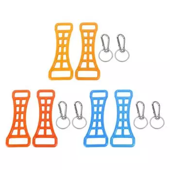 2 шт., вспомогательный инструмент для пряжек для лыжных ботинок, удлинитель пряжек для обуви, многофункциональный инструмент для быстрой фиксации пряжек для лыжных ботинок Orange