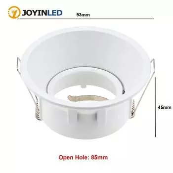 2 шт. высококачественный коммерческий алюминиевый светодиодный регулируемый встраиваемый вращающийся светильник аксессуары для освещения