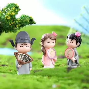 2 шт. Яркие цветные миниатюрные художественные креативные кукольные домики для тортов своими руками серый