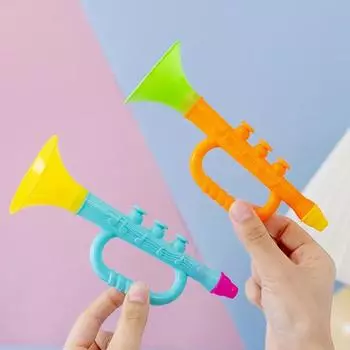 2 шт. Яркие цветные музыкальные игрушки-трубы музыкальное просвещение смешное дошкольное обучение маленький