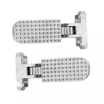 2 шт., задние педали для электрического велосипеда, складная подставка для ног, быстросъемная подножка, подножки для скутера