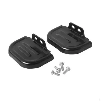 2 шт., задние педали для электрического велосипеда, широкие профессиональные, легко устанавливаемые, подножки для сидений