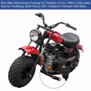 2 шт. задние подножки для мотоцикла, подножки для мотоцикла GS125 GN125, педали для мотокросса чёрный