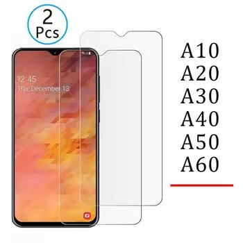 2 шт. закаленное стекло для samsung a10 a20 a30 a40 a50 a60 a70 защитная пленка для экрана a 10 20 30 40 50 60 70 Samsung A10